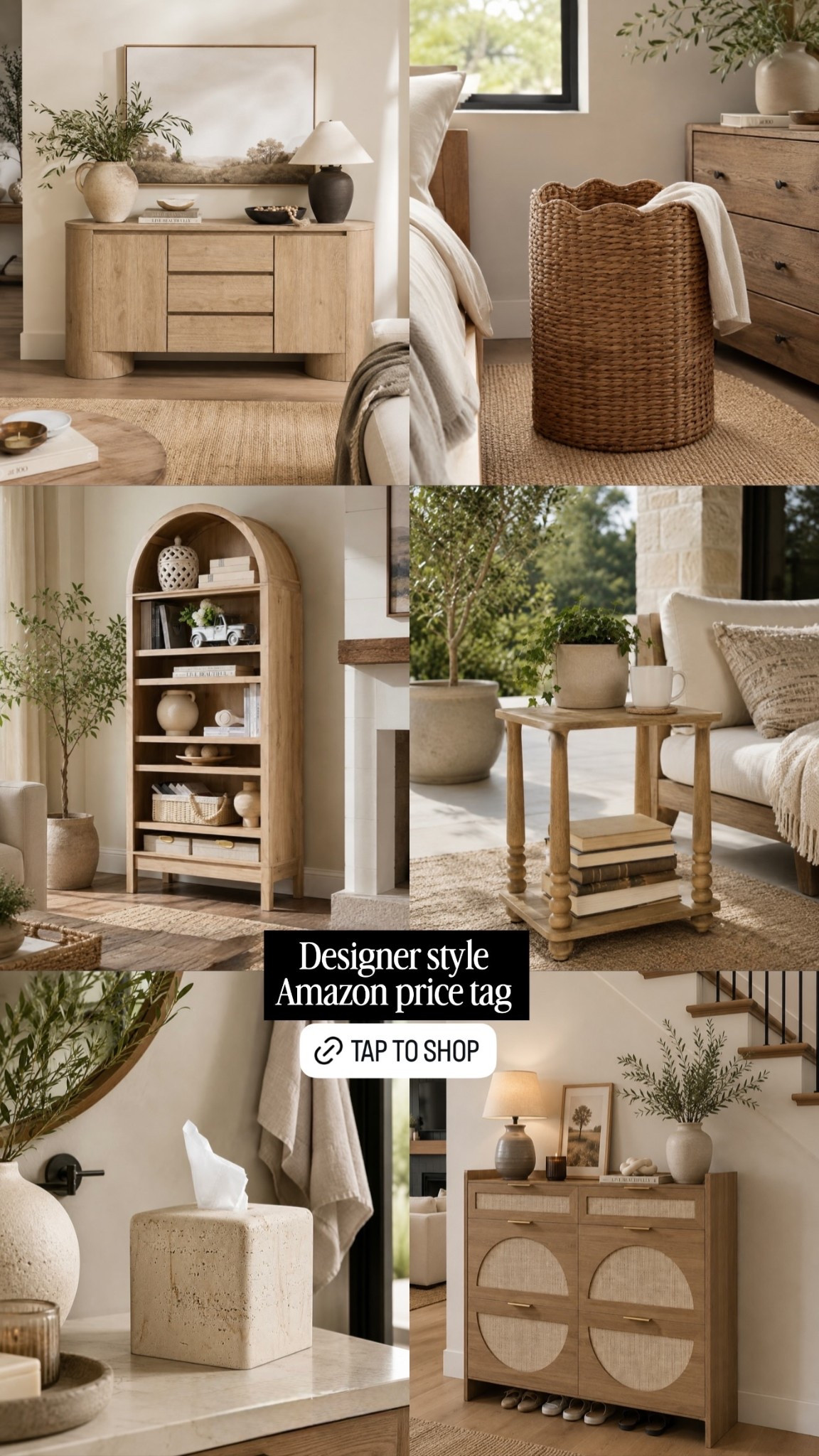 Designer style
Amazon price tag