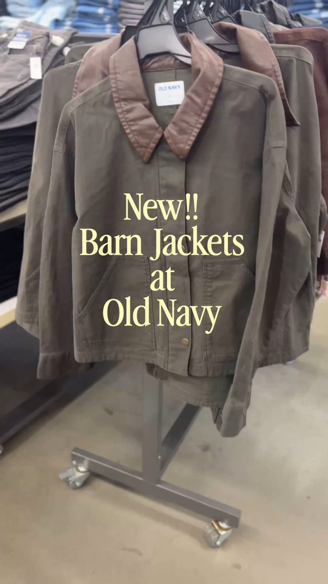 If you want to hop on this trend without spending a ton, this Old Navy cropped barn jacket is the perfect option! It’s $35 today!!!!

I love the fit. So flattering  great quality. $35 is such a good price for a jacket!

#LTKSaleAlert #LTKSeasonal