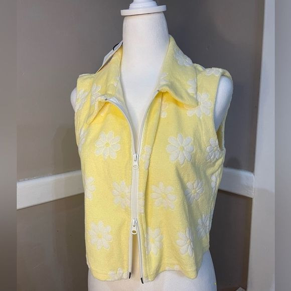 New with Tags Yllw the label Oops a daisy zip vest XL Vest NWT | Poshmark