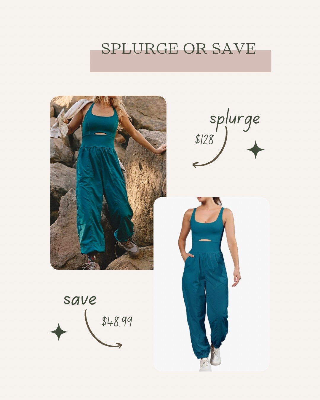 Photographers I love this jumpsuit for shooting sessions!! And it’s also super cute for athleisure wear too! ✨ I went with the save and sized up to the medium, a little roomy around but needed the extra length! 5’9” 135lbs  

#LTKStyleTip #LTKActive