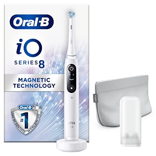 Oral-B iO8 Electric Toothbrush with Revolutionary Magnetic Technology, App Connected Handle, 1 Ul... | Amazon (UK)