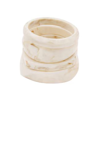 Epifene Marble Resin Bangles in Marble from Revolve.com | Revolve Clothing (Global)