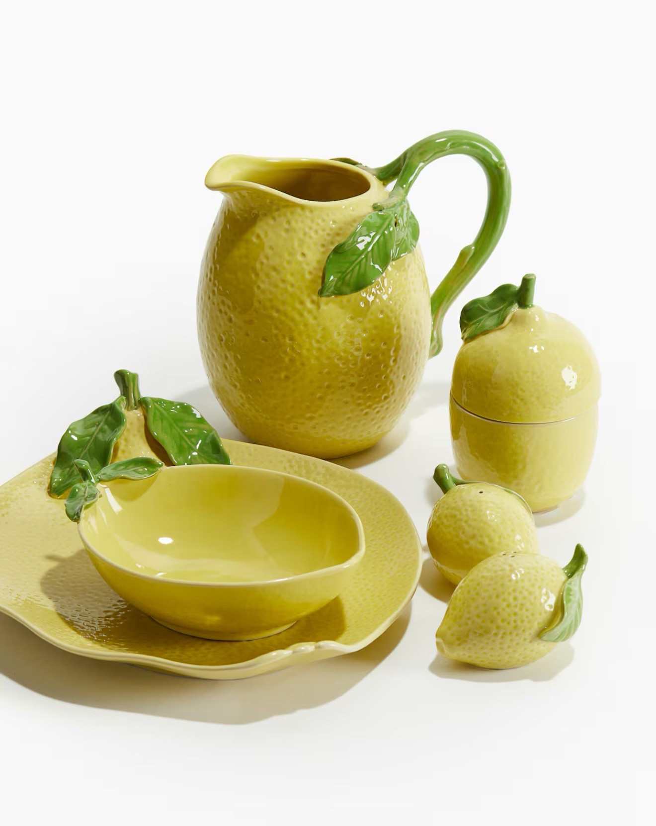 This lemon stoneware set is everything you need for entertaining this summer 🍋 I can just see this as the perfect set up for an al fresco cocktail hour on a gorgeous spring or summer evening. I love using fun serveware when friends come over or even to make things extra special when it’s just my husband and I. This lemon themed tableware is so fabulous 💛 Run because all of these pieces are on sale NOW! It’s giving Anthropologie vibes without the price tag 🤩

#LTKSeasonal #LTKStyleTip #LTKHome