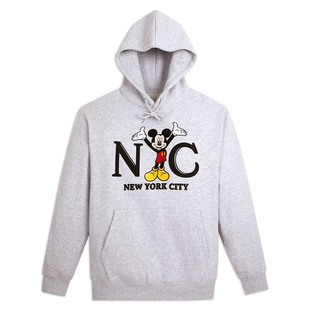 Mickey Mouse New York City Pullover Hoodie for Adults | Disney Store