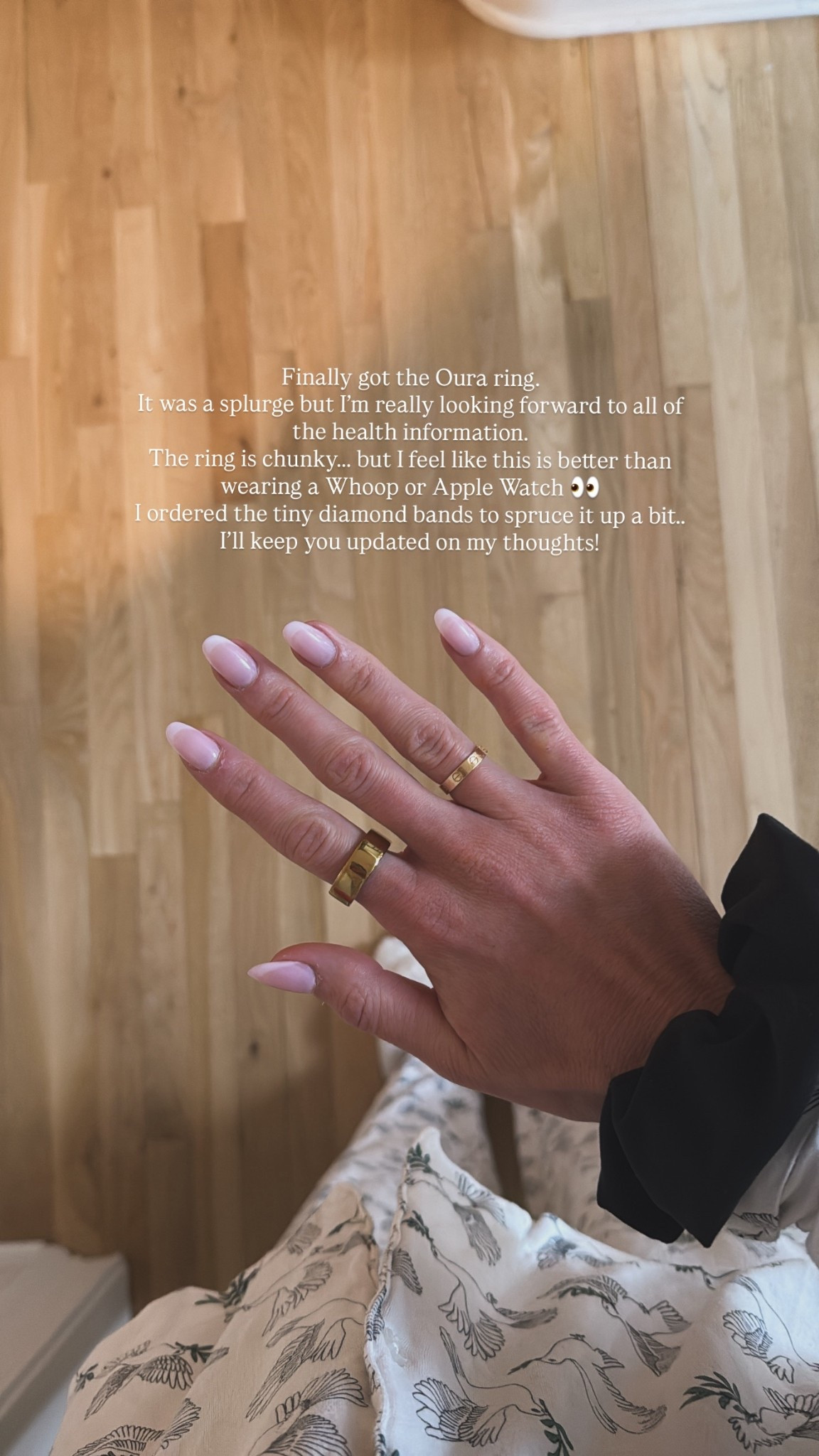 Recently got the Oura ring after hearing so many great things!! Excited to focus more on my health this new year. 

#LTKActive #LTKselfcare