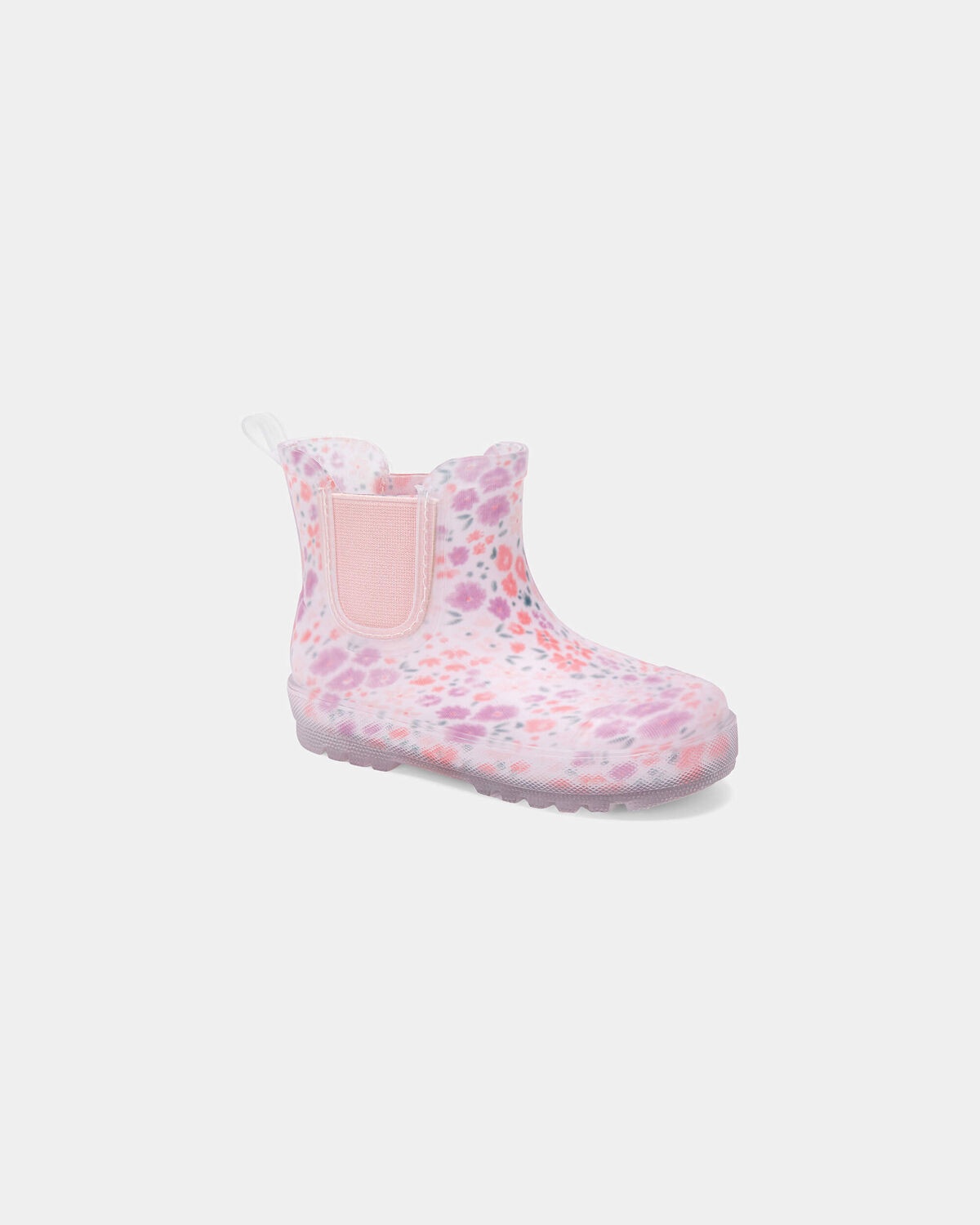 Toddler Girl Floral Rainboots - Pink/Purple | Carter's Inc