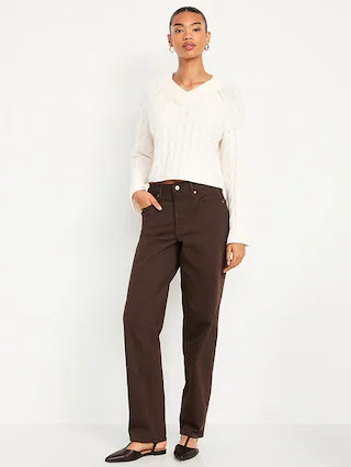 High-Waisted OG Loose Jeans | Old Navy (CA)