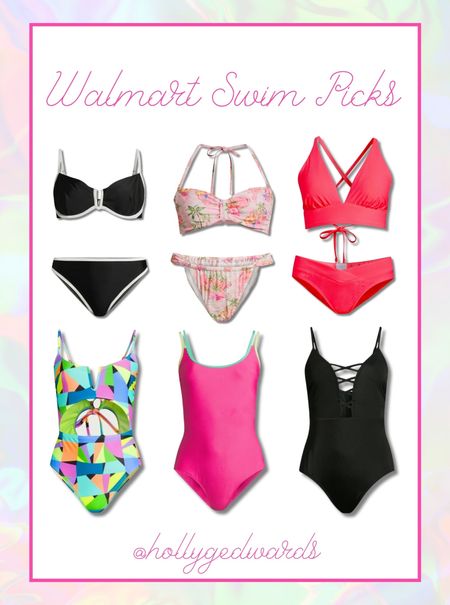 So many fun swim pieces at Walmart this year, and all for under $20 too! 👙

#LTKover40 #LTKswim #LTKfindsunder50