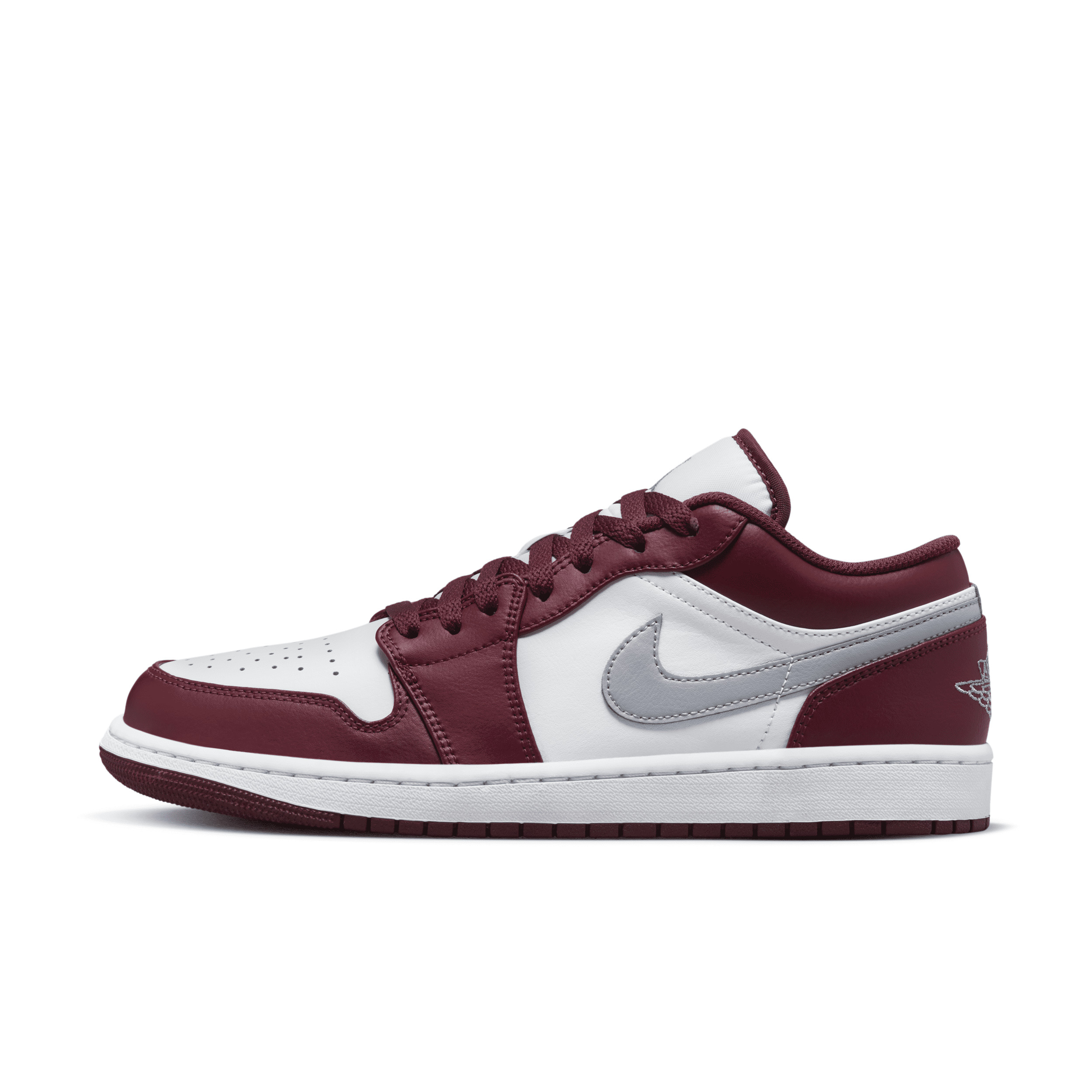 Men's Air Jordan 1 Low Shoes in Red, Size: 14 | 553558-615 | Nike (US)