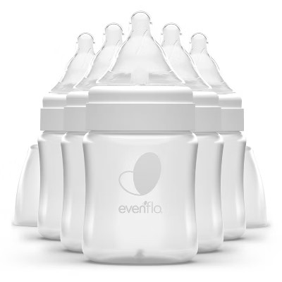 Evenflo 6pk Balance Wide-Neck Anti-Colic Baby Bottles - 5oz | Target