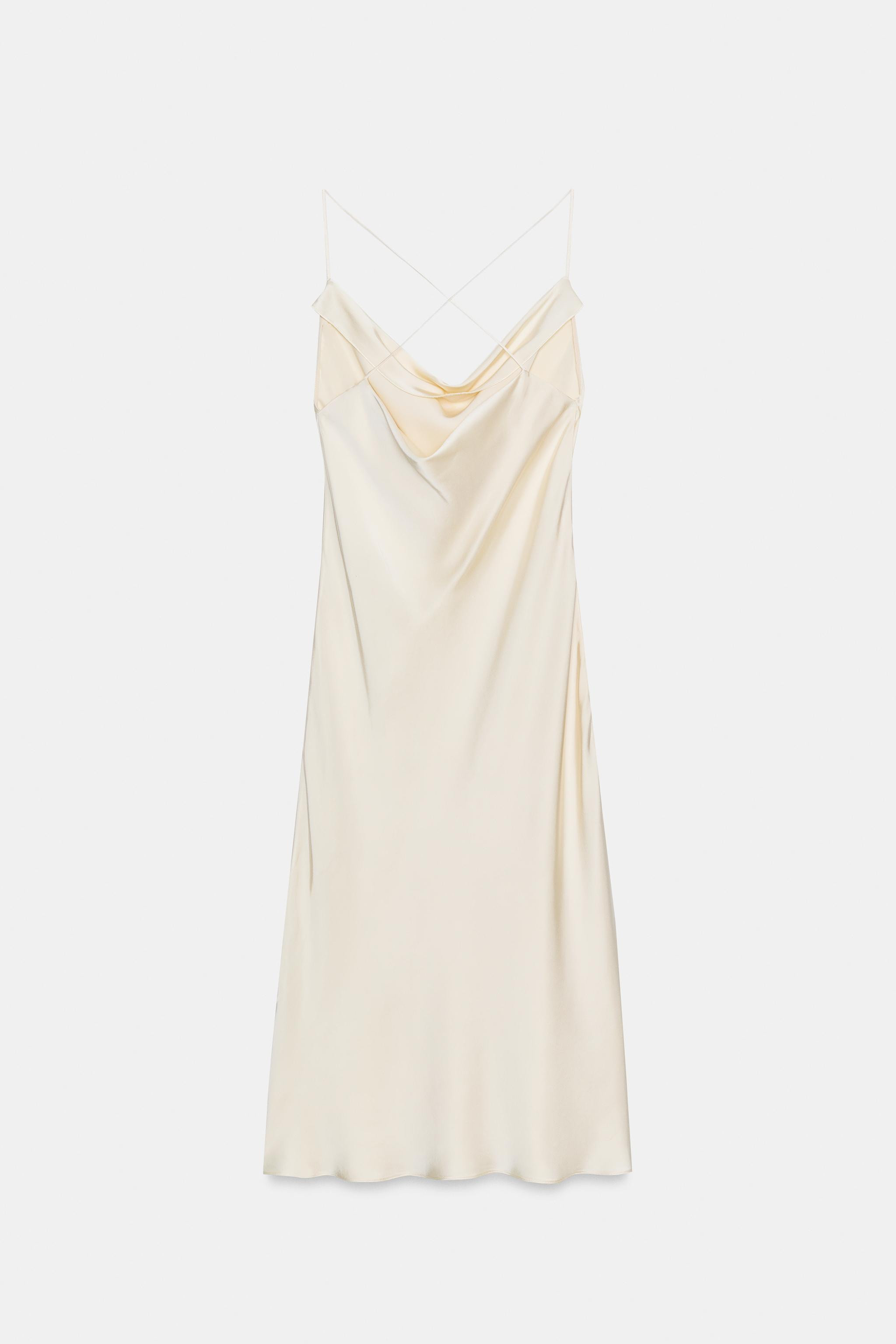 ZW COLLECTION SATIN SLIP DRESS | Zara UK