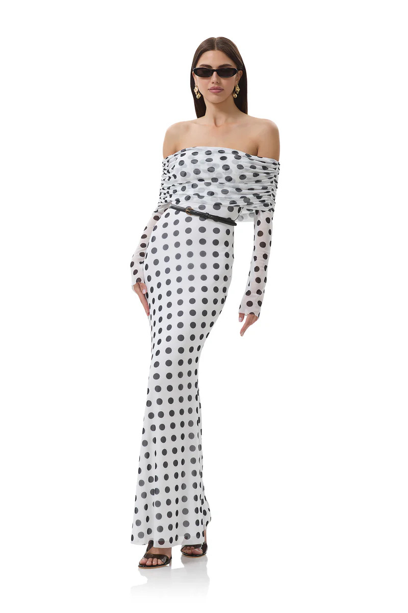 Thelma Dress - Blanc Dot | ShopAFRM