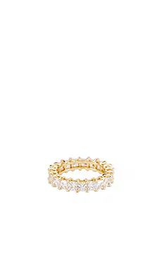 The M Jewelers NY The Princess Cut Eternity Band in Gold from Revolve.com | Revolve Clothing (Global)