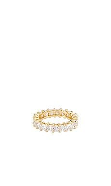 The M Jewelers NY The Princess Cut Eternity Band in Gold from Revolve.com | Revolve Clothing (Global)