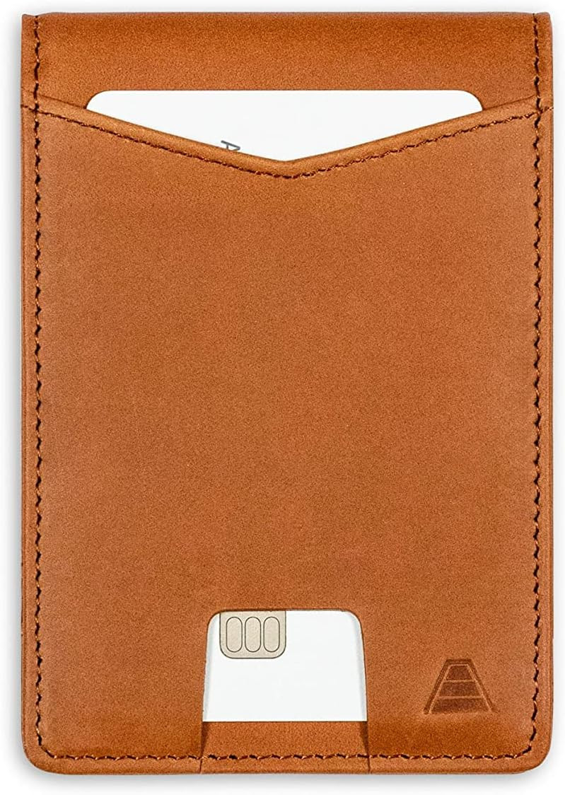 Andar Leather Slim RFID Blocking Minimalist Bifold Wallet with Money Clip made of Full Grain Leat... | Amazon (US)
