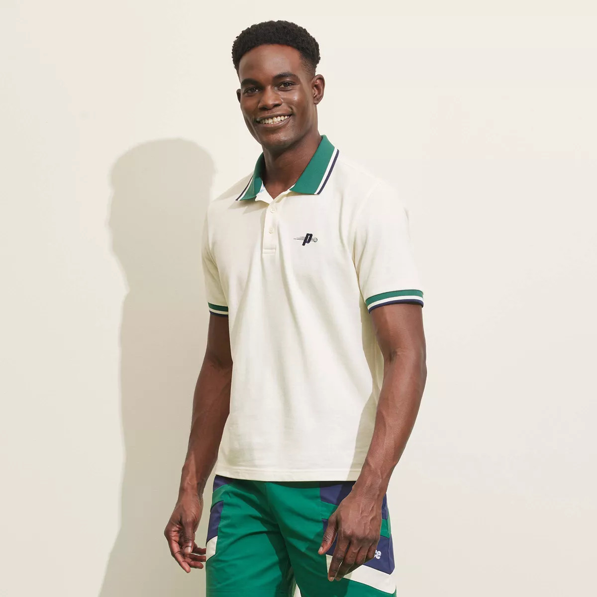 Prince Pickleball Men's Polo Shirt - Cream | Target
