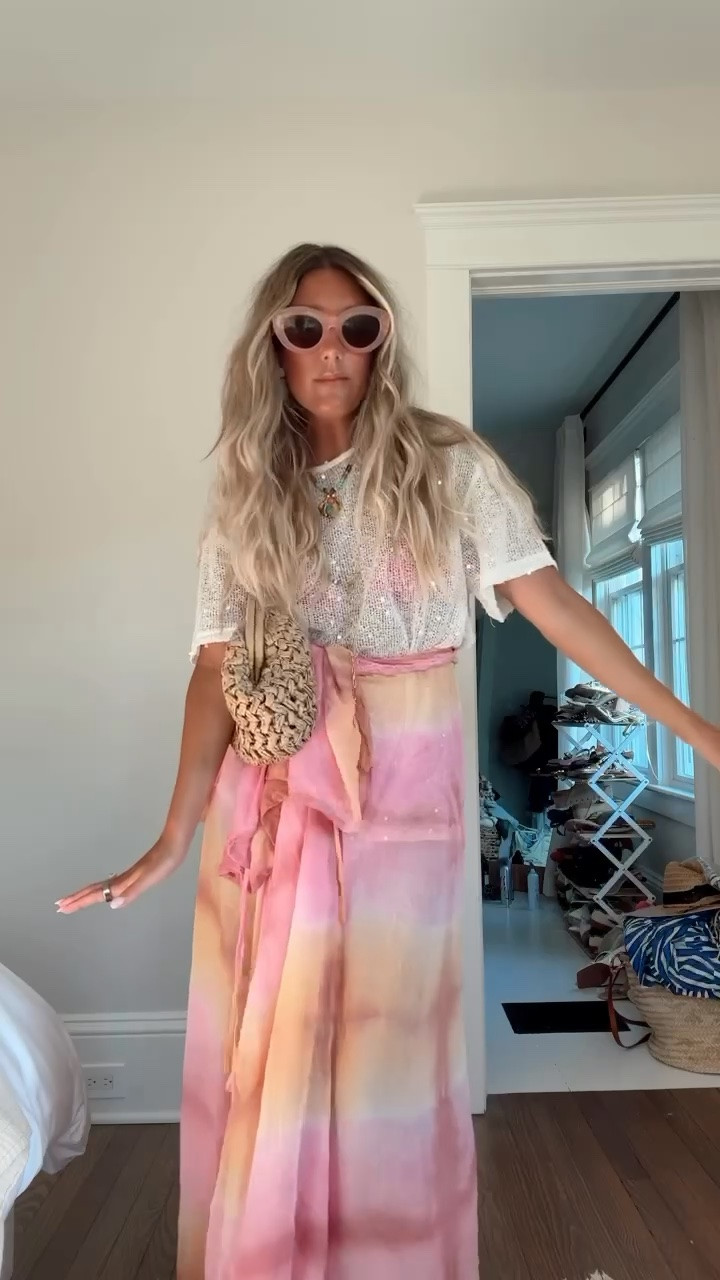 A fun summer GRWM! My coverup dress is 30% off 💕

#LTKootd