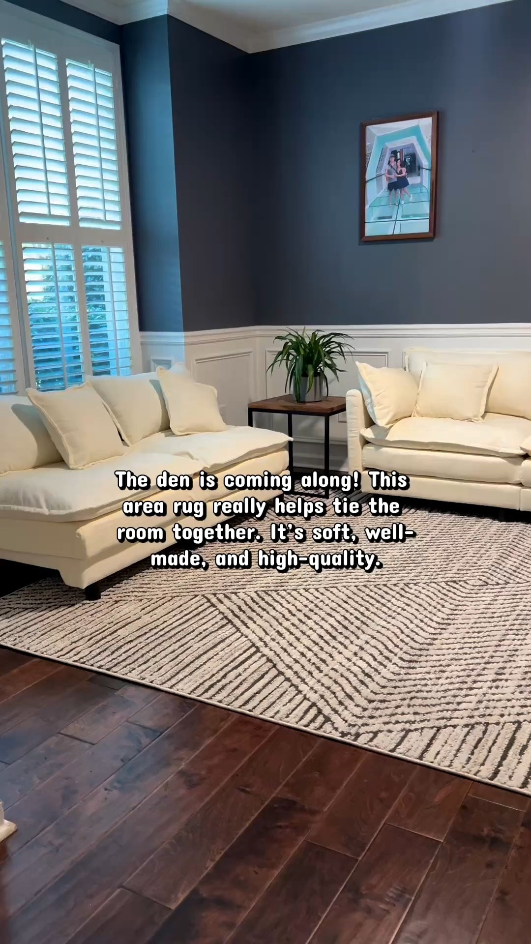 I’m so pleased with this high-quality yet affordable Moroccan area rug! It’s currently on sale, too. I got the 7’10” x 10’ size for my formal dining room, which I converted into a den and entertaining space for our guests. Hurry before the deal ends.

#LTKSaleAlert #LTKHome