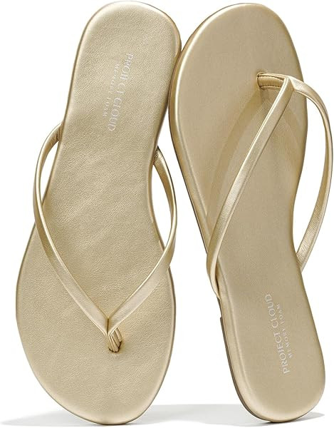 Project Cloud Flip Flops for Women Footwear- Lightweight and Memory Foam Insole Sandals for Women... | Amazon (US)
