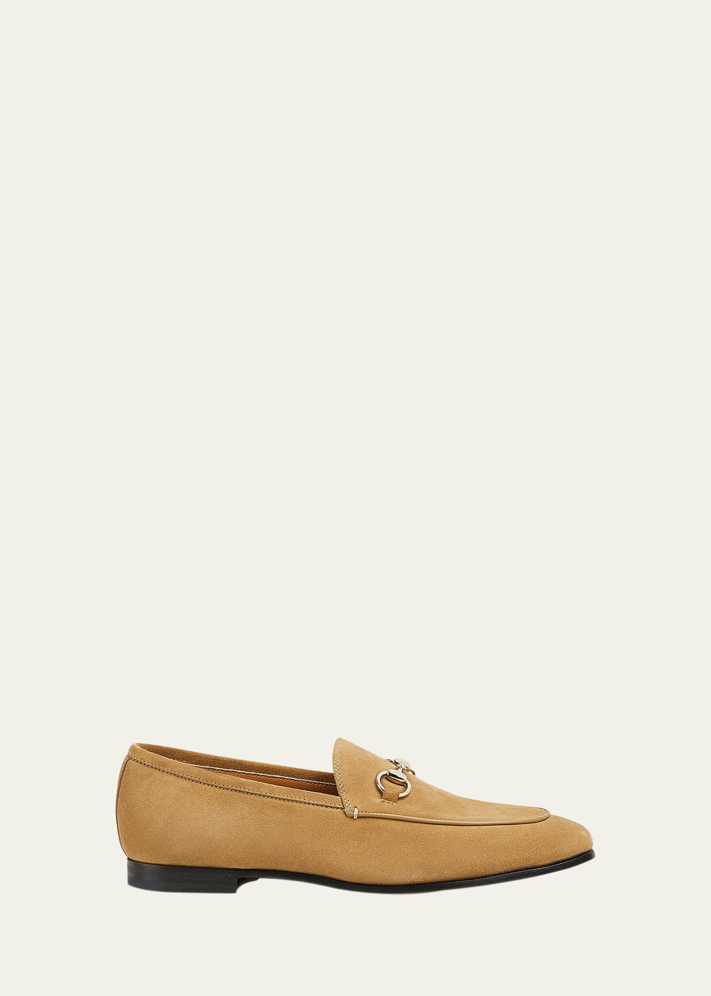 Gucci Jordaan Horsebit Suede Loafers | Bergdorf Goodman