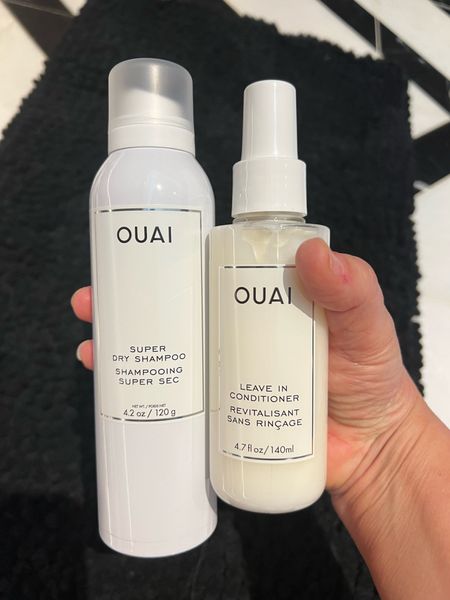 Ouai Hair Faves
Ouai Super Dry Shampoo
Ouai Detangling and Frizz Fighting Leave In Conditioner

#LTKunder50 #LTKunder100 #LTKbeauty