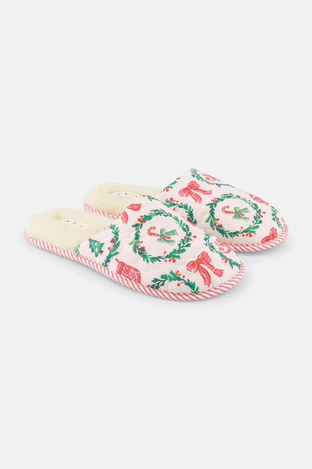 Tis The Season Quilted Slipper | Roller Rabbit