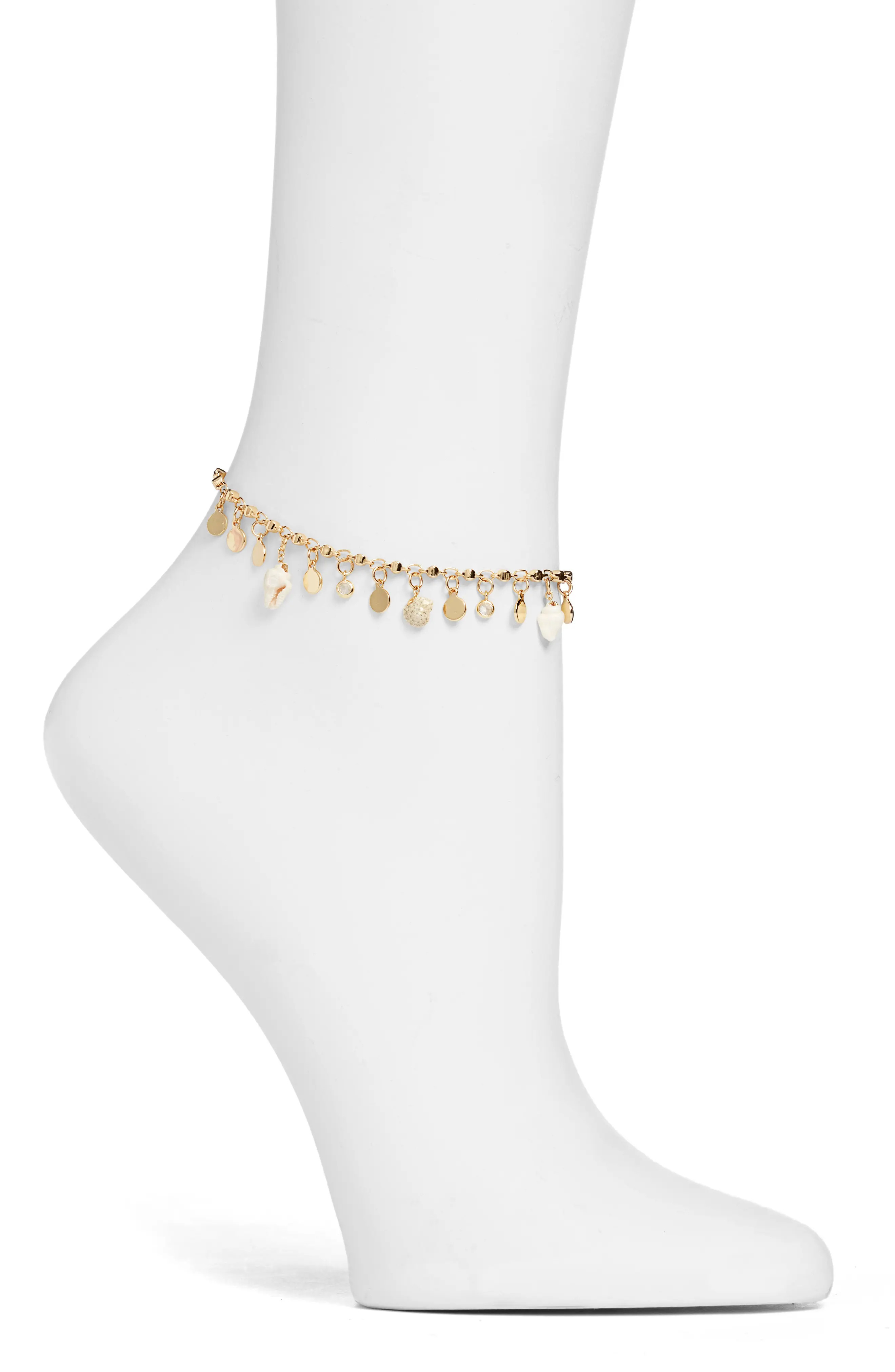 Women's Ettika Shell Anklet | Nordstrom