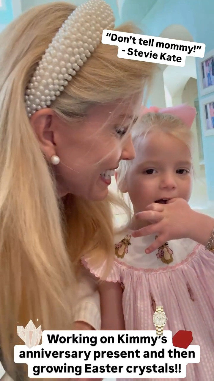 Stevie Kate just arrived and we are working on some Easter crafts! Linked her cute dress and other similar options 🧺🐣

#LTKStyleTip #LTKFamily #LTKKids