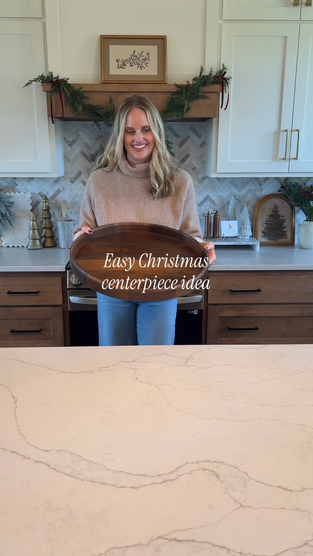 Christmas centerpiece decor idea! 

Christmas kitchen decor 
Christmas decor ideas 

#LTKHome #LTKSeasonal #LTKHoliday