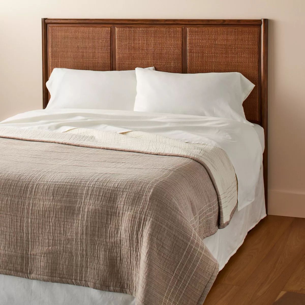 Microstripe Matelassé Coverlet - Hearth & Hand™ with Magnolia | Target