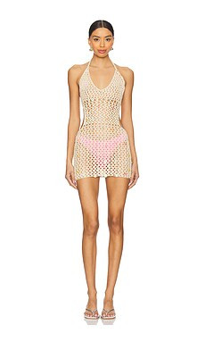 superdown Capucine Mini Dress in Cream from Revolve.com | Revolve Clothing (Global)