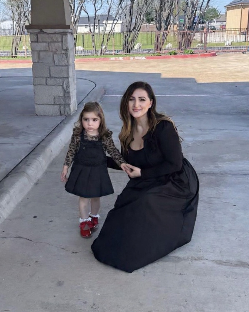 Me and Minnie me 🥰  got my dress from Tjmaxx online and they have such a good selection!! 

#LTKSpringSale