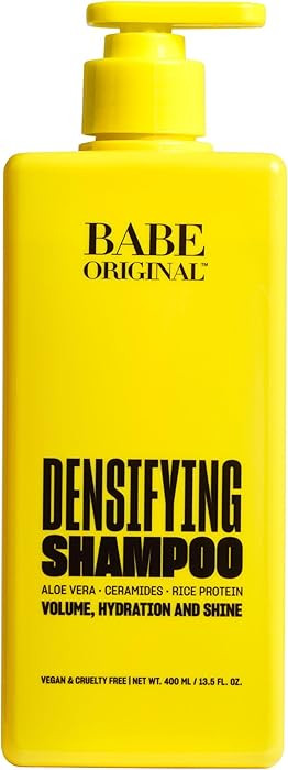 BABE ORIGINAL Locks Densifying Shampoo for Women and Men, Volumizing Shampoo Promotes Thickness a... | Amazon (US)