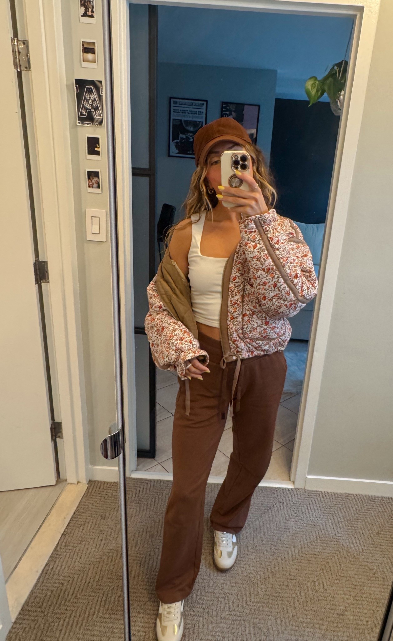Comfy but cute is the way to go!