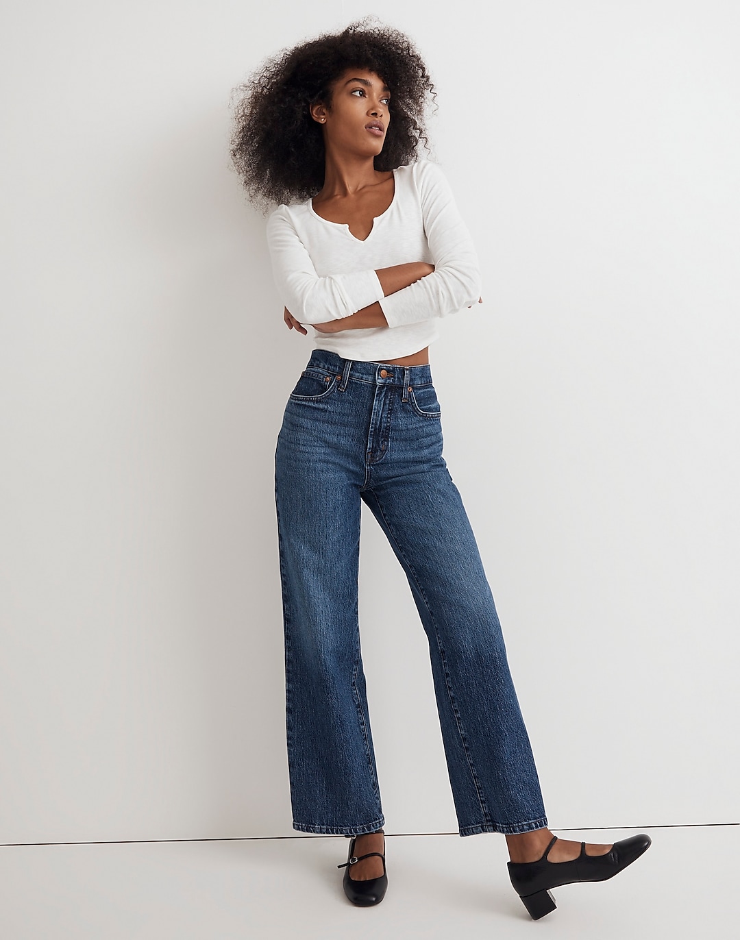 The Perfect Vintage Wide-Leg Jean | Madewell