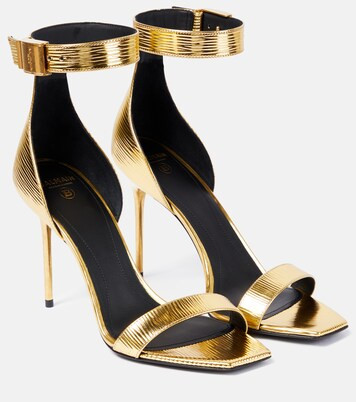 Uma metallic leather sandals | Mytheresa (US/CA)