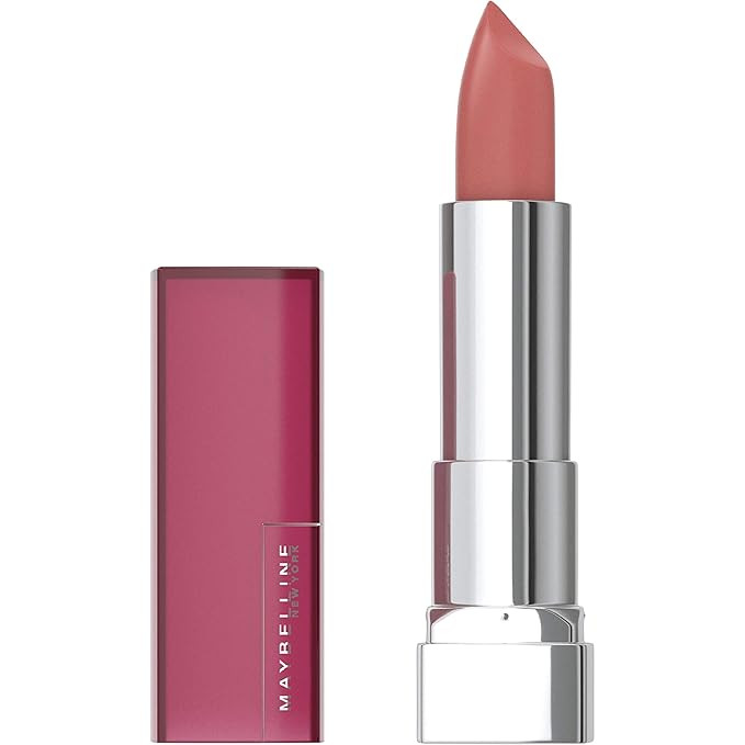 Maybelline Color Sensational Lipstick, Lip Makeup, Matte Finish, Hydrating Lipstick, Nude, Pink, ... | Amazon (US)