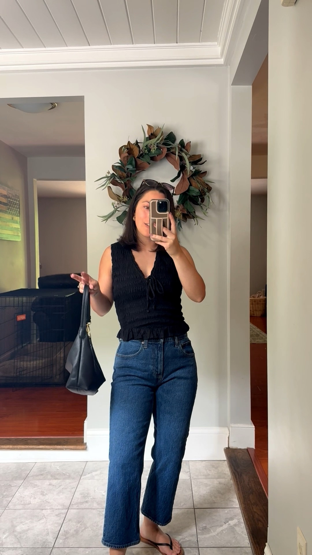 Wearing size xs top, 26 short cropped jeans. For reference I am: 5ft, 118lbs.

Casual outfits
Petite outfits
Petite jeans
Mom outfits
Summer outfits
Spring outfits
Smocked top
Neutral outfits 

@abercrombie 
#abercrombiepartner

#LTKPetite #LTKSeasonal #LTKxAbercrombie