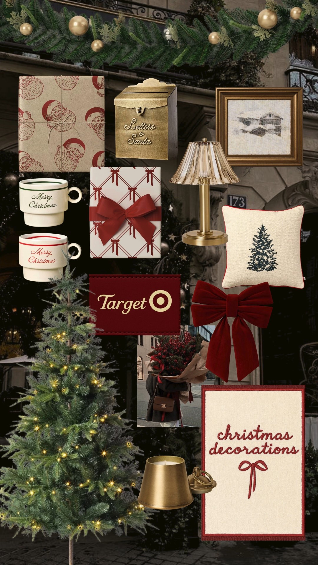 Target Holiday Decorations 🎅🏻

Christmas home decor, Christmas, wrapping paper, Christmas decorations, Christmas candle, Christmas mugs, wireless lamp, Christmas, art, Santa, Christmas tree, pre-lit Christmas tree 

#LTKHoliday #LTKCyberWeek #LTKHome