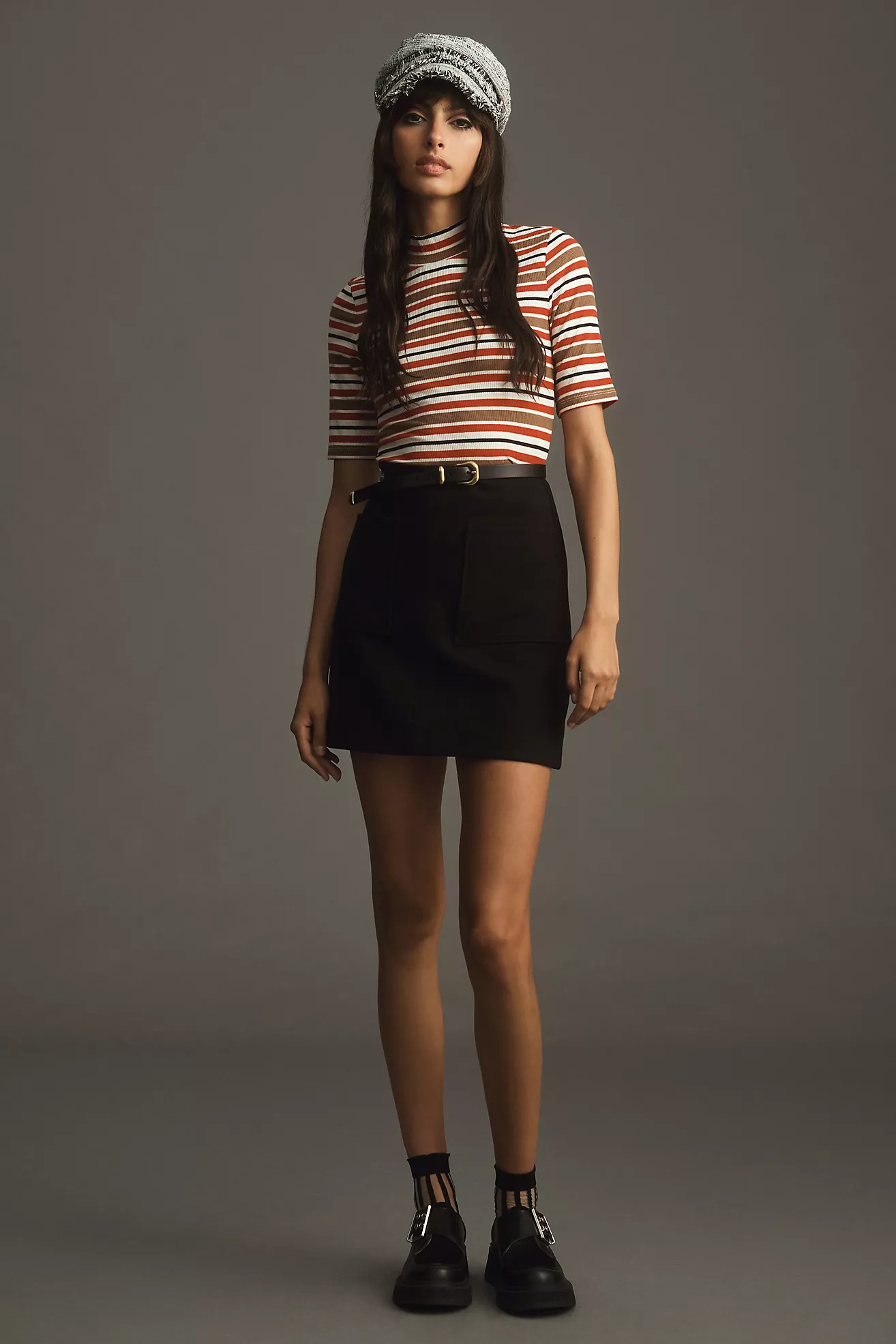 The Colette Mini Skirt by Maeve | Anthropologie (US)