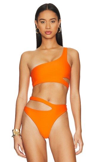 x REVOLVE Melani Top in Orange | Revolve Clothing (Global)