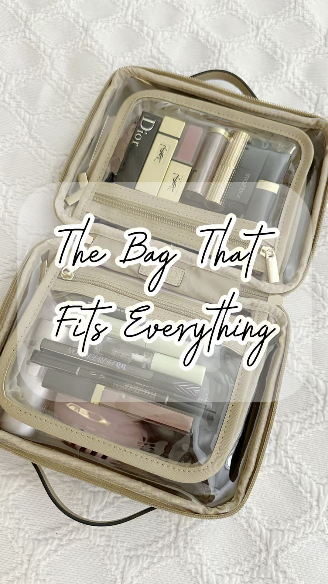 Amazon finds! This travel bag fits so much! Here’s an idea of just how much makeup you could fit inside. I love when everything is organized and compact especially for travel! 

#LTKTravel #LTKItBag #LTKWatchNow