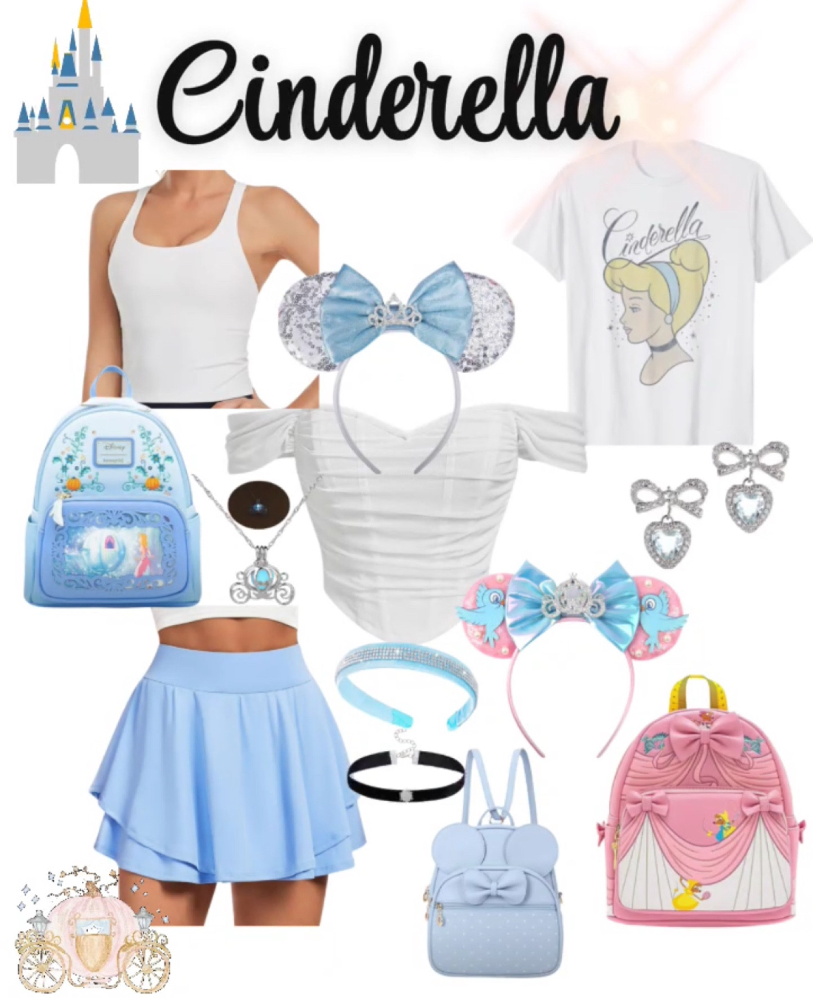 A lot are getting ready for a Disney vacation & since I consider myself a Disney Princess 👸🏼 & enjoy putting fits together for the parks, I want to make it easy for anyone to do as well! I will be posting my boards for my ✨Princess Edit✨ so follow along and download LTK app to snag these products, all from Amazon! What better Princess to start off with than Cinderella 🩵 Celebrating the 75th year of her beloved classical movie💫

#LTKFindsUnder50 #LTKTravel #LTKOver40