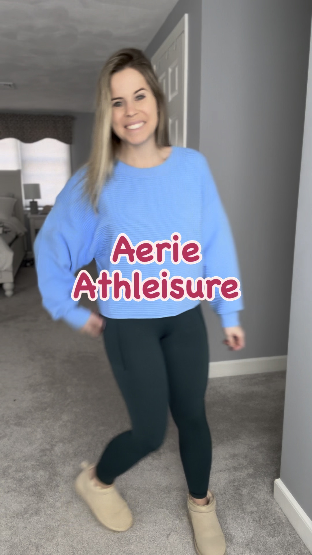 Aerie Athleisure outfits, pocket leggings, high waisted leggings, half zip sweater, crewneck sweatshirt for women, 


#LTKSeasonal #LTKstyletip #LTKfindsunder50