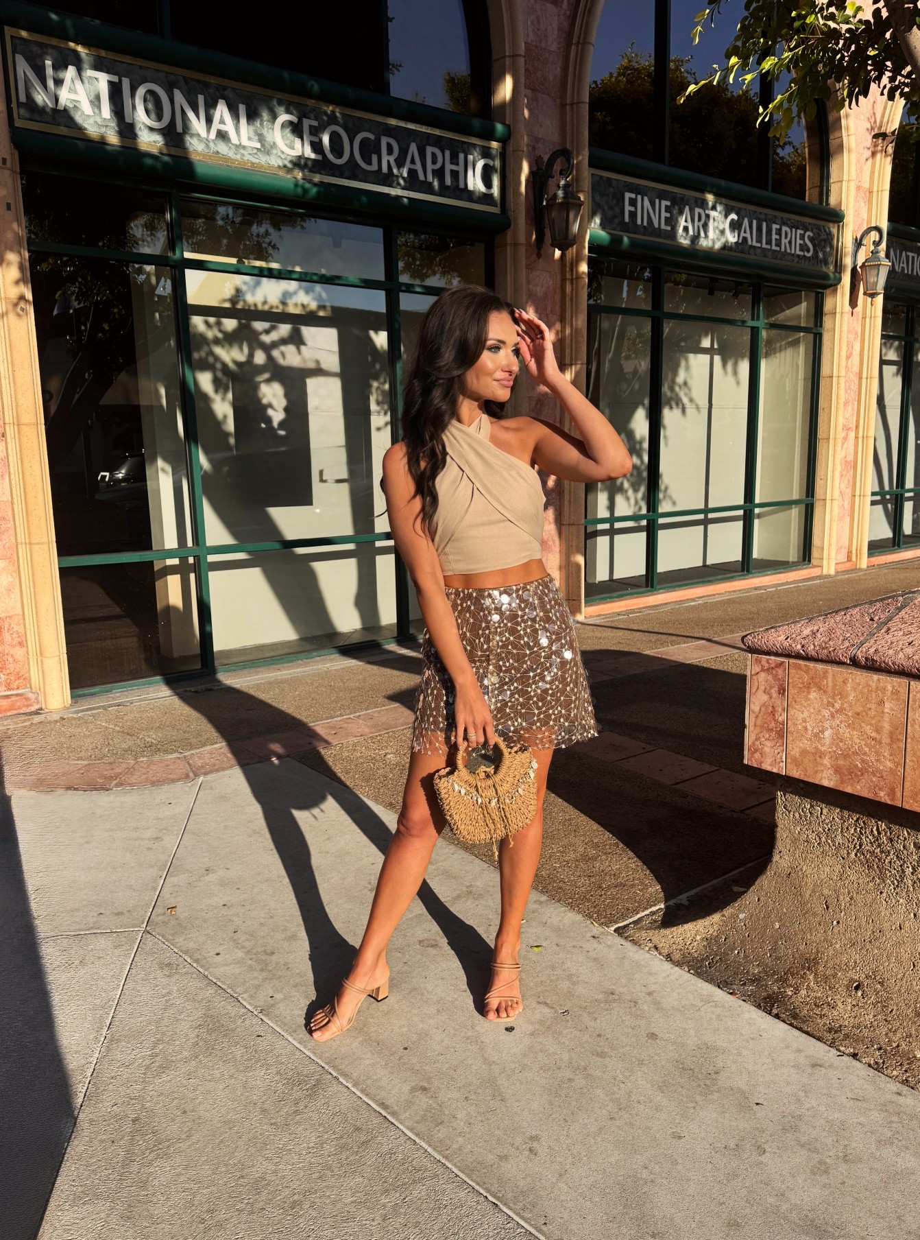 Having a neutrals moment 🤎 This top can be tied multiple ways and comes in a few colors. My skirt is so fun, under $15 and comes in a few colors too! Also adding my bag and shoes here - both under $20 and come in a few colors! 

Neutral ootd
Sequin skirt
Birthday outfit
Travel style 

#LTKootd #LTKTravel #LTKSeasonal 

#LTKSeasonal #LTKootd #LTKTravel