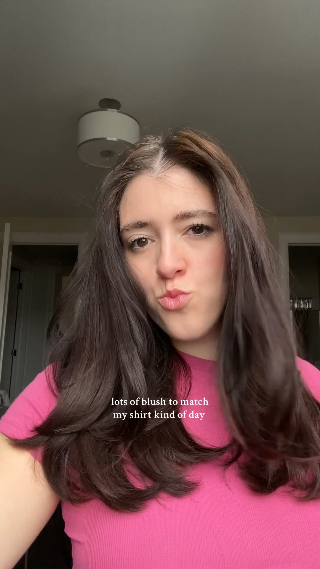 lots of blush to match my pink shirt 

#LTKbeauty #LTKspring #LTKcanada