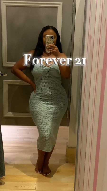 Forever 21 Crochet dress
Perfect for your next  vacation trip.

I’m wear a size Small this style comes in 2 different colors. 

#LTKstyletip #LTKswim #LTKfindsunder100