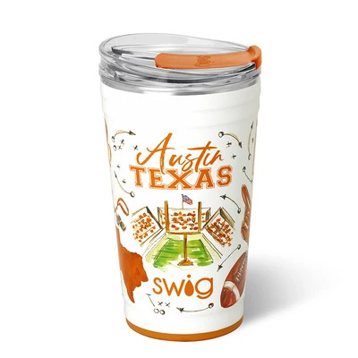 Tailgates in Austin Party Cup 24oz | Swig Life