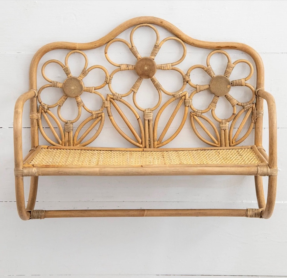 Rattan wall shelf 


#LTKhome #LTKunder50