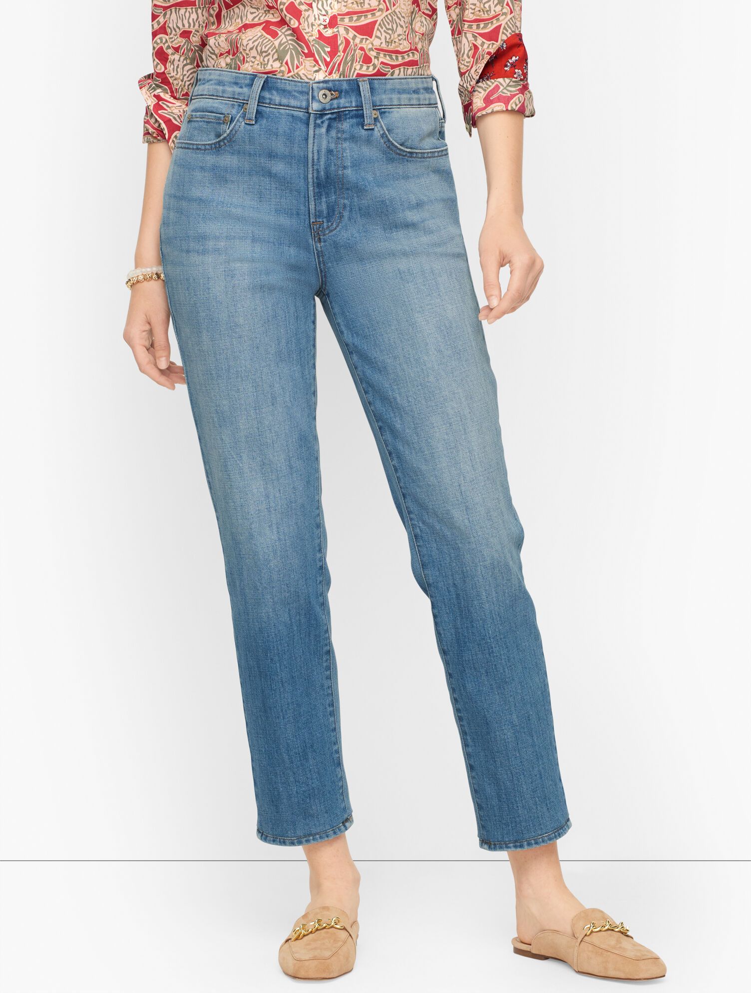 Modern Ankle Jeans - Atlas Wash | Talbots